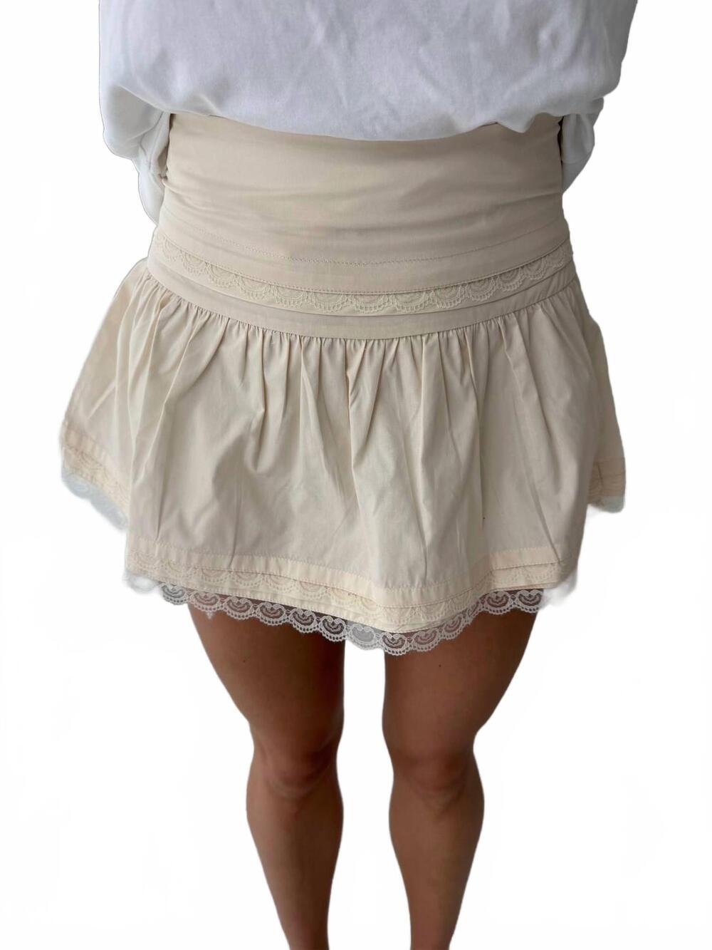 NEW DAY + MOON juliette skirt in cream